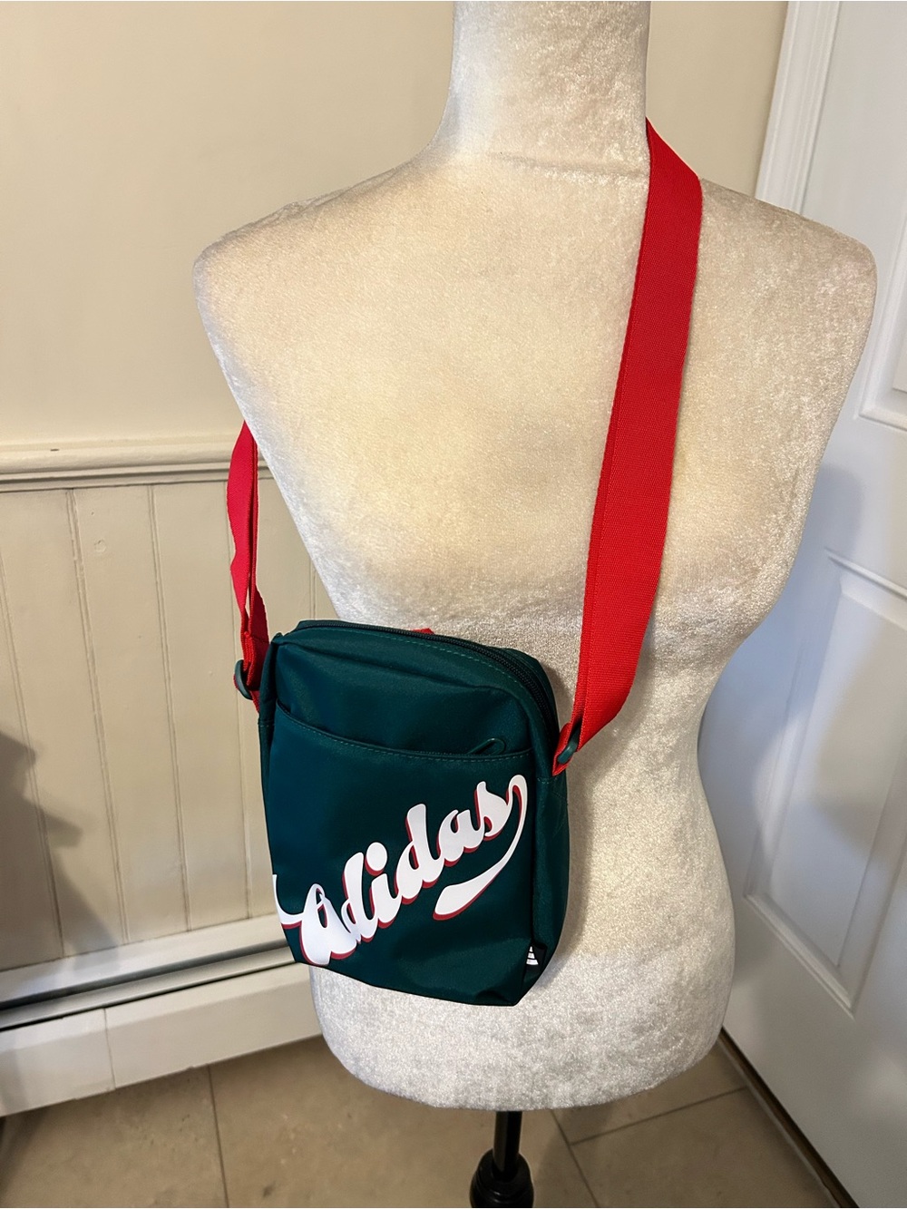 Adidas Tiro Graphic Organizer Bag/Green-Red/Rare Dead-Stock-NWOT